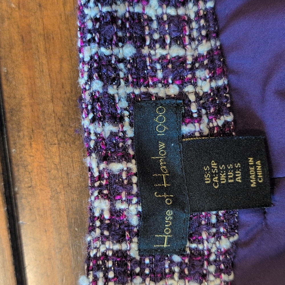 House Of Harlow Tweed Shorts - Picture 5 of 8